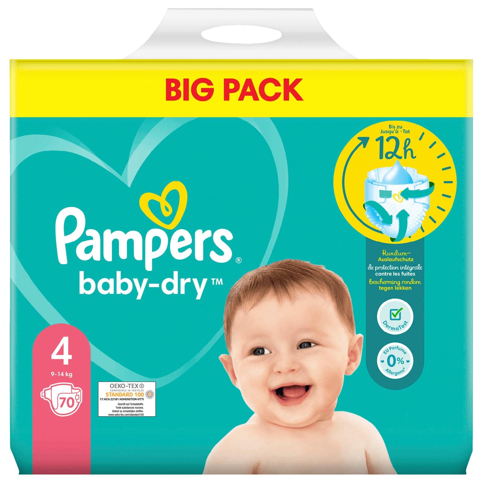 pampers comfort dry