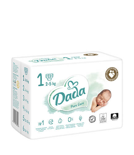 pampers czy dada dla noworodka