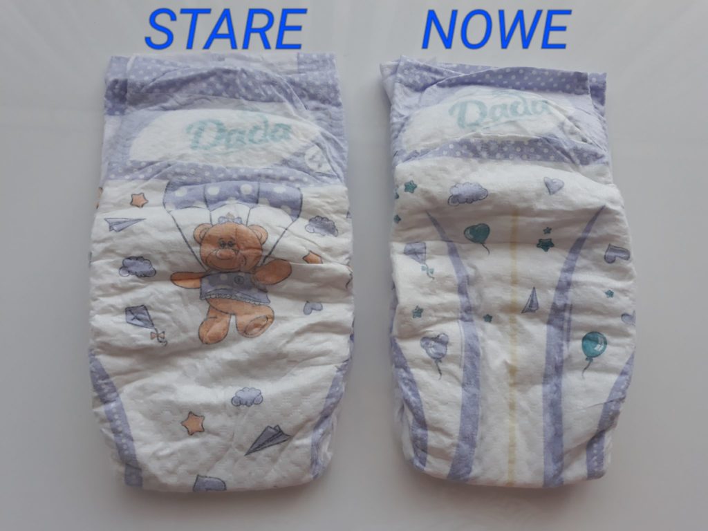 pampers czy dada dla noworodka