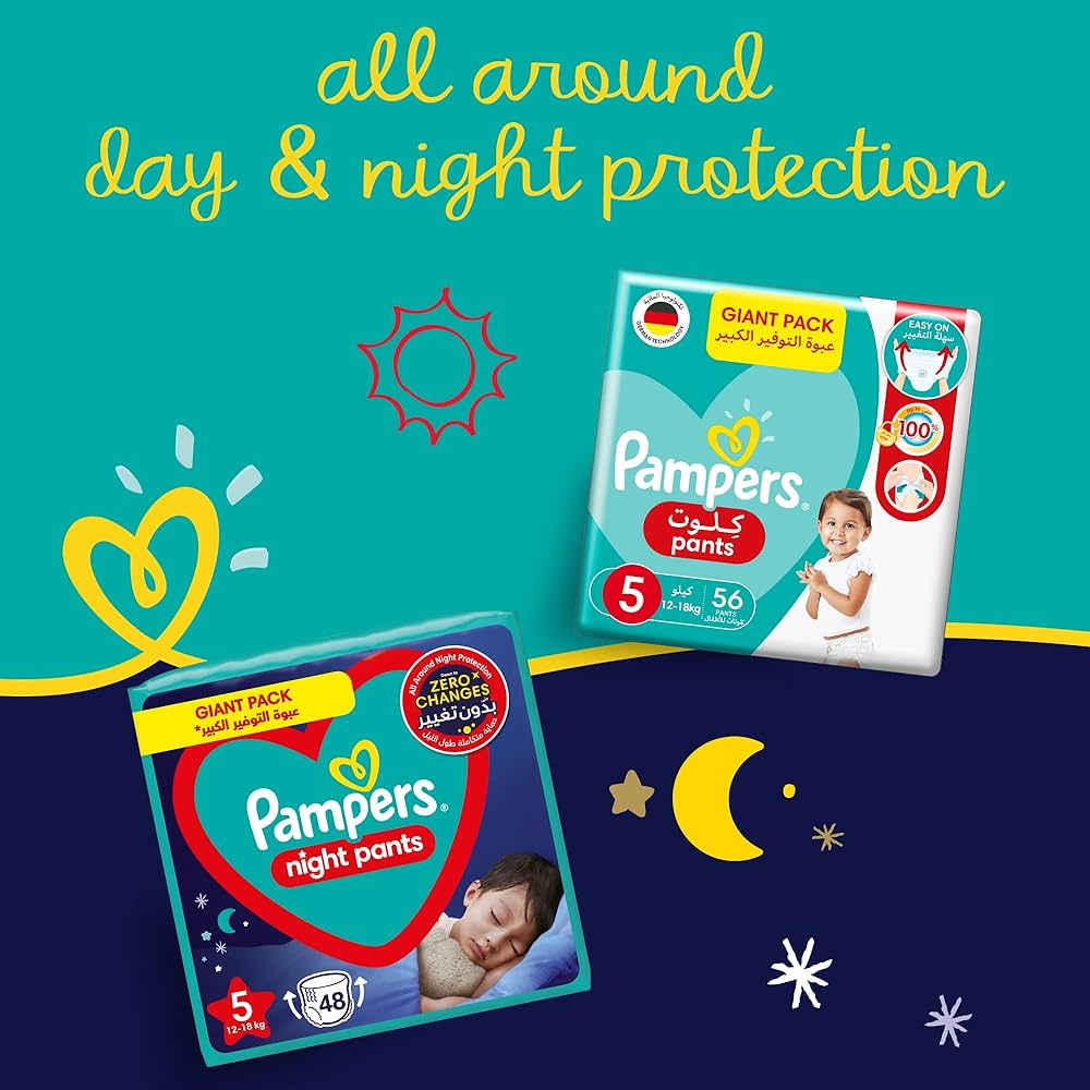 pampers day and night 5