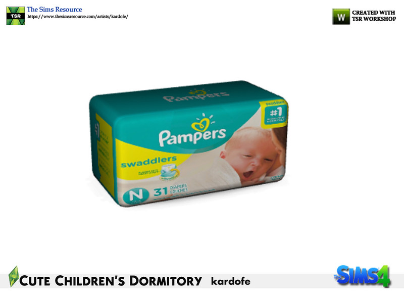 pampers decor sims 4