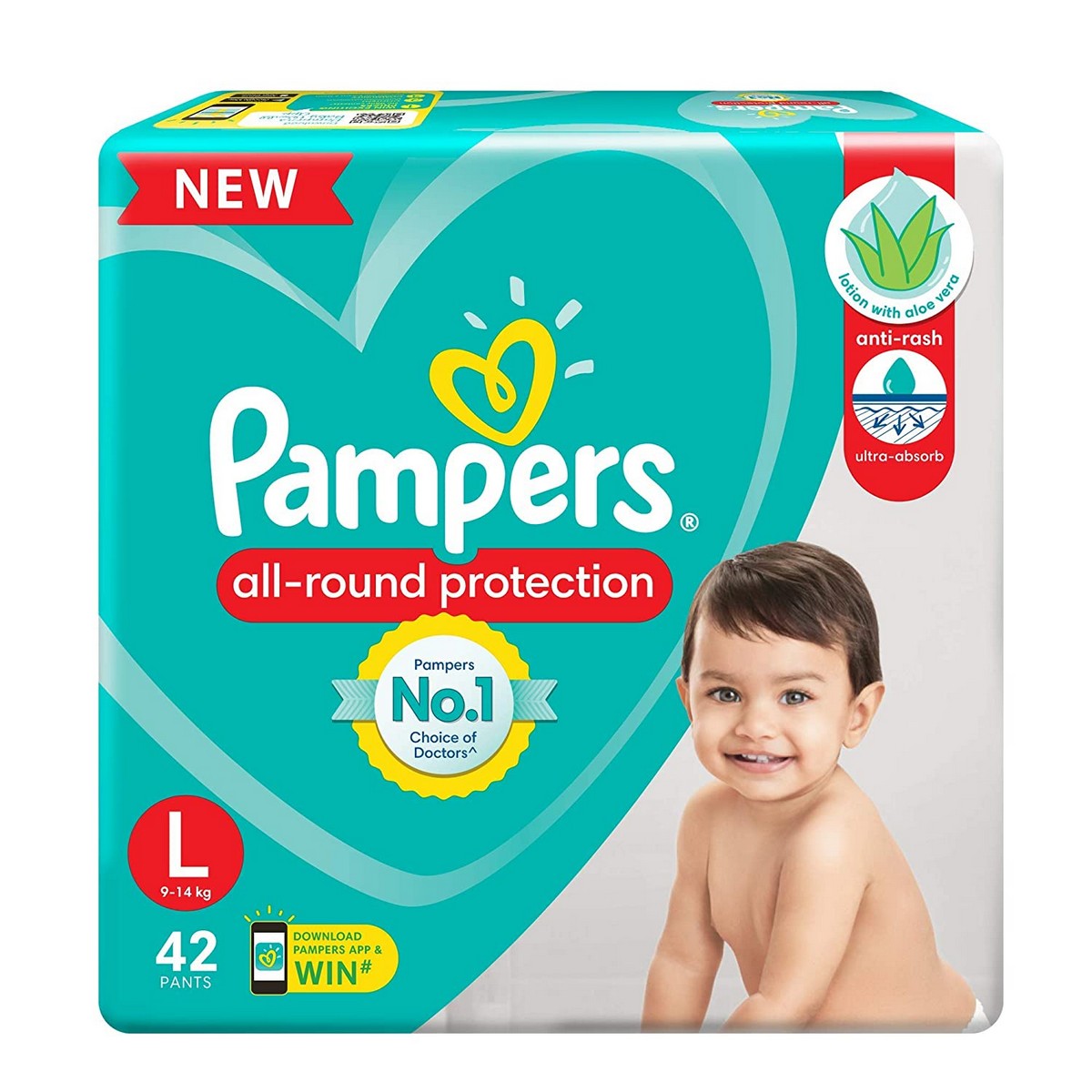 pampers diapers large