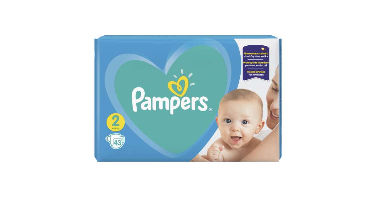 pampers dla noworodka mini new born