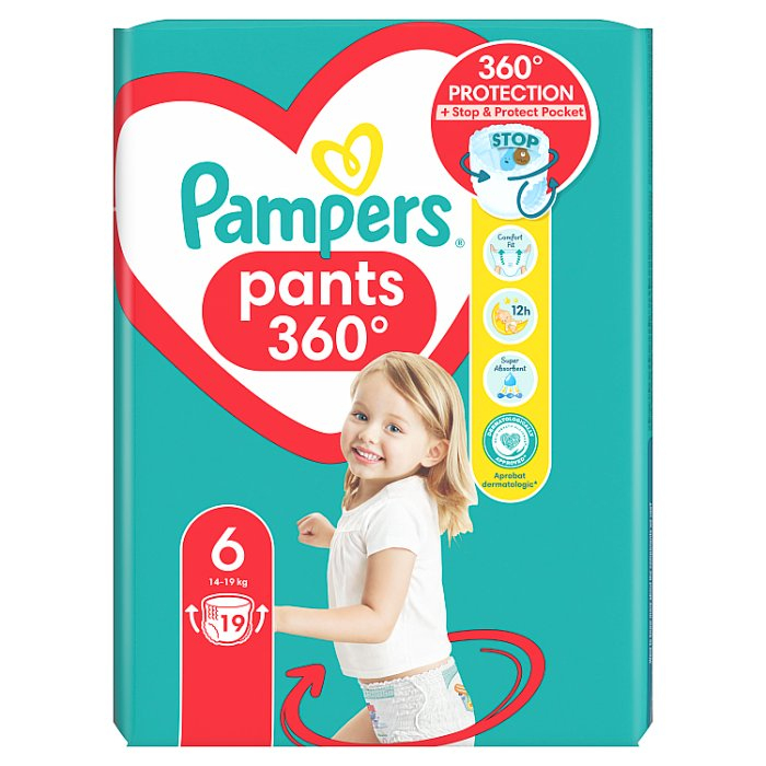 pampers dziewczyny