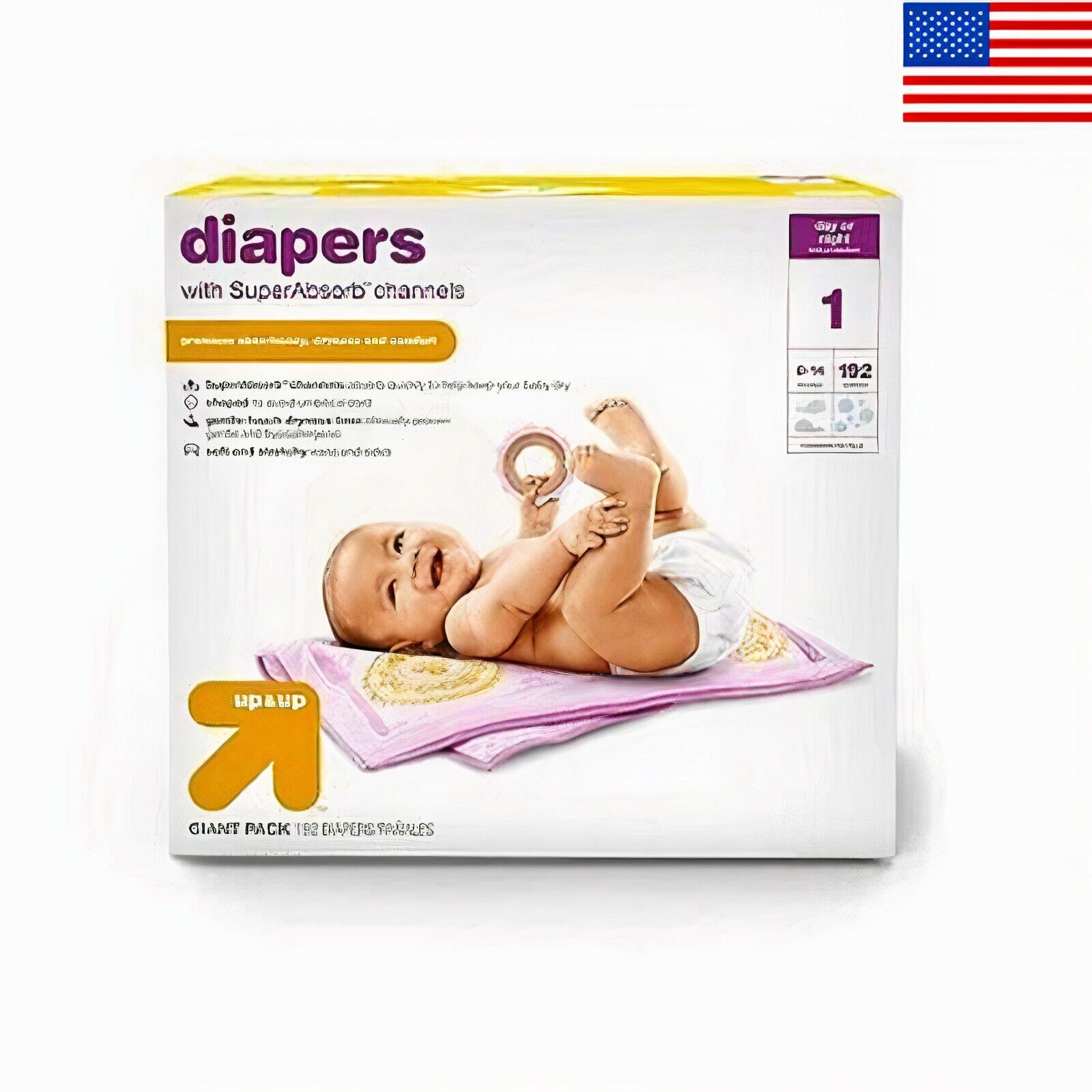 pampers economy pack size 1