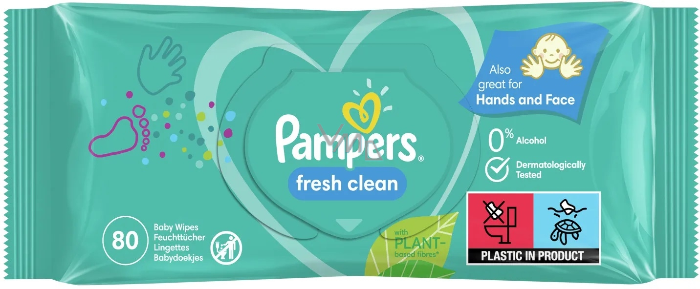 pampers fresh clean