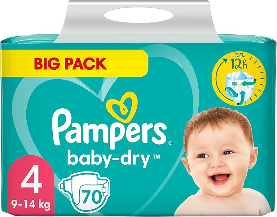 pampers giant pack 4 70