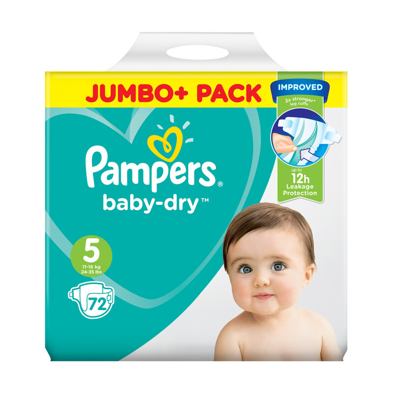 pampers jumbo pack 5 72