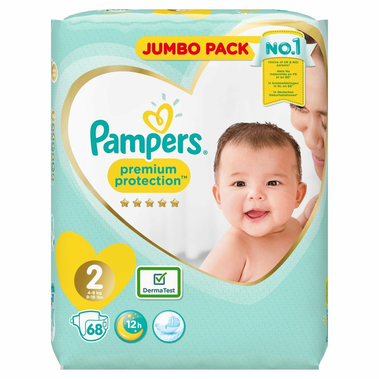 pampers jumbo pack size 2 price