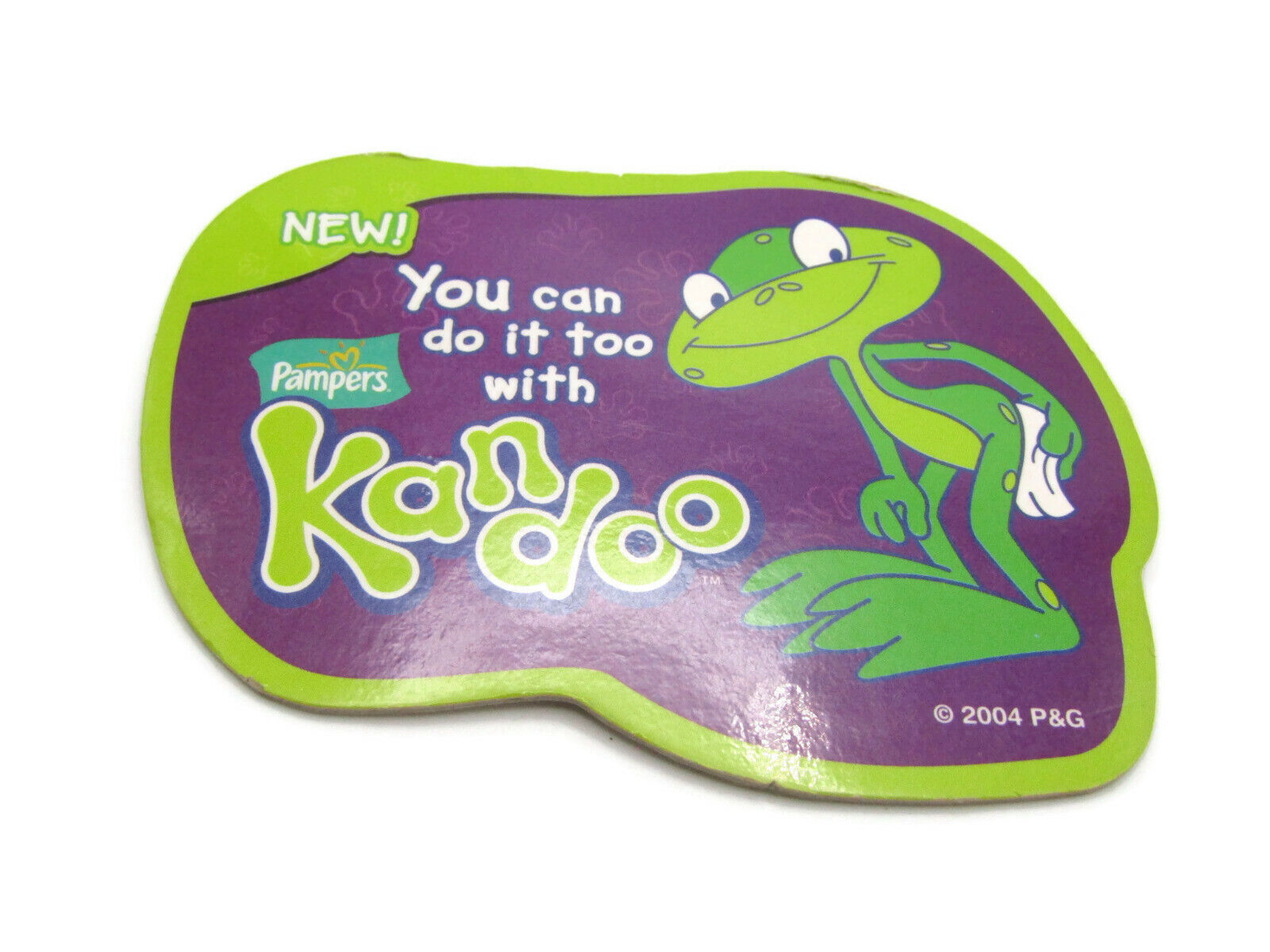 pampers kandoo frog