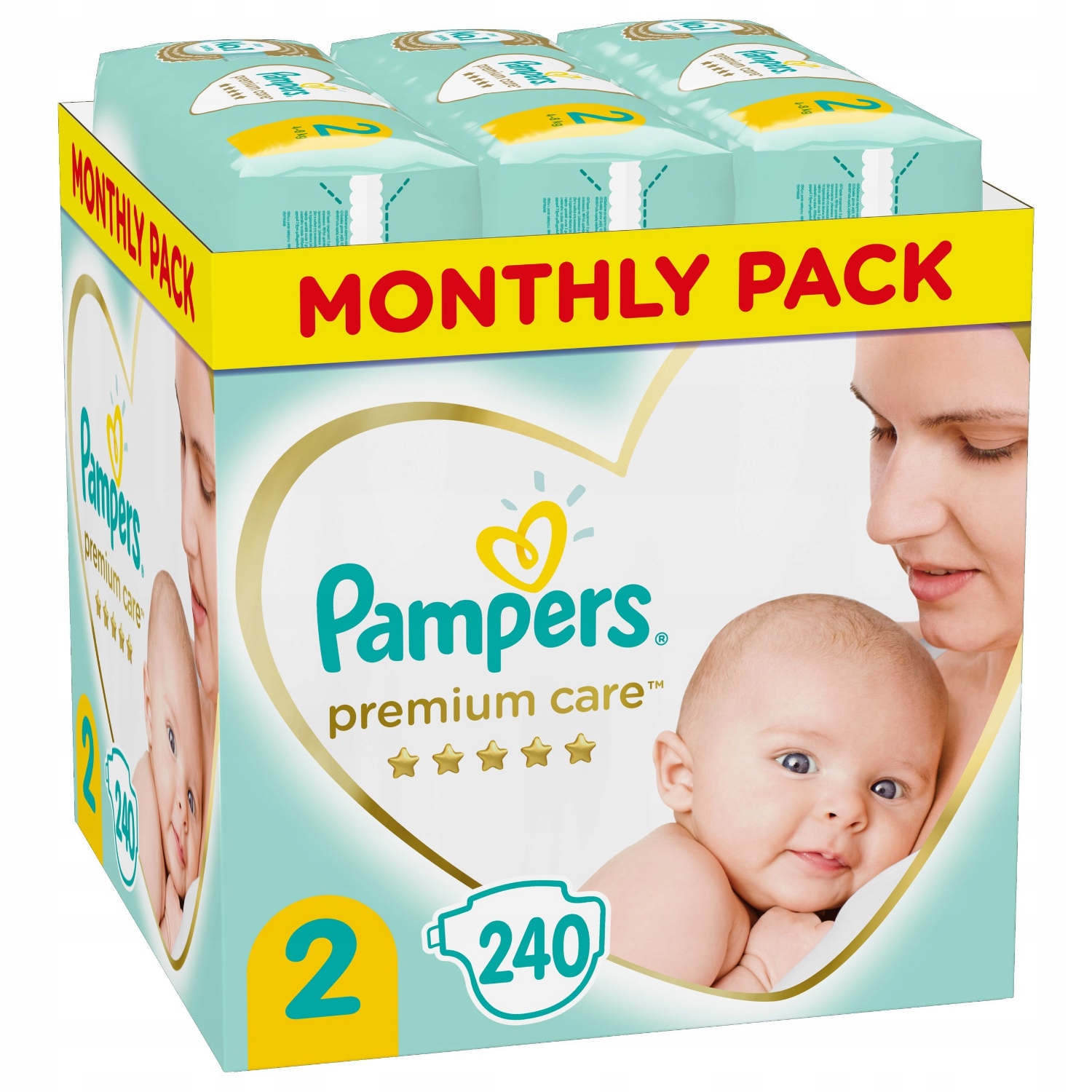 pampers małe opakowanie r.2 cena