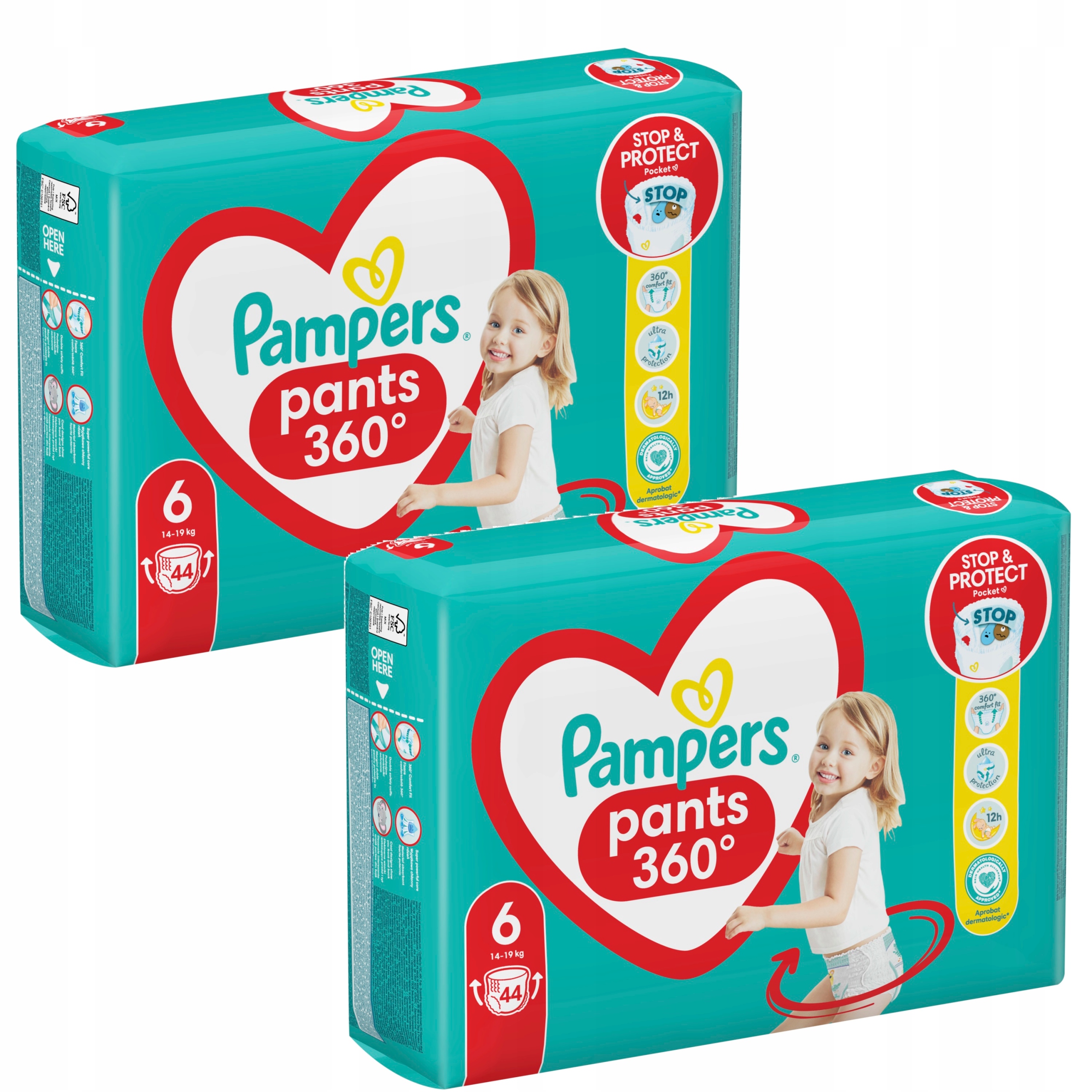 pampers majtki 6 cena 88 szt