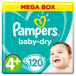 pampers mega box 4 plus