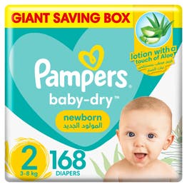 pampers mega box newborn