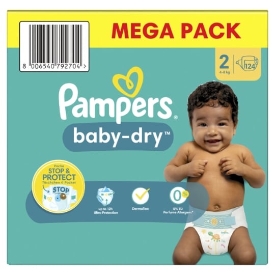 pampers mega pack 2