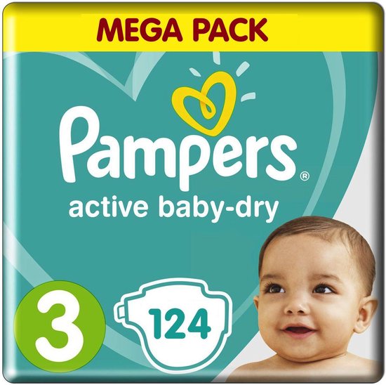 pampers mega pack 3 124