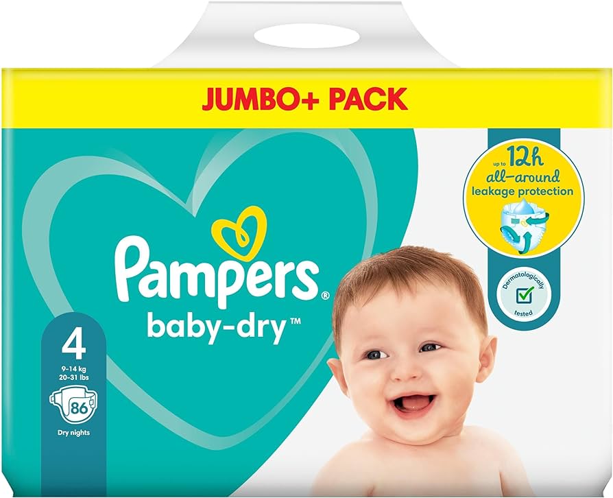 pampers mega pack 4