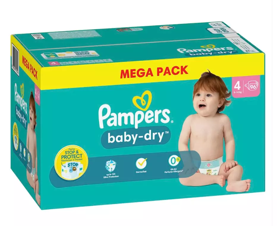 pampers mega pack size 3