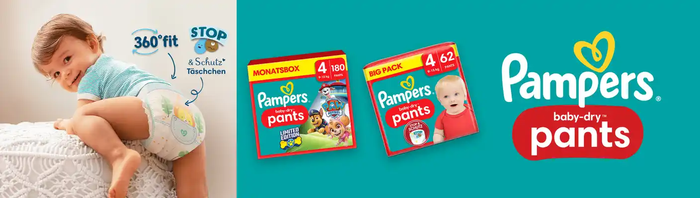 pampers mega paka 94 szt beby-dry pants 4 najtaniej rossman