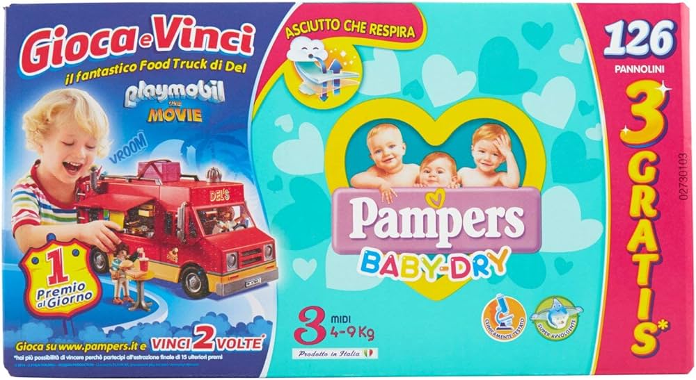 pampers midi 126