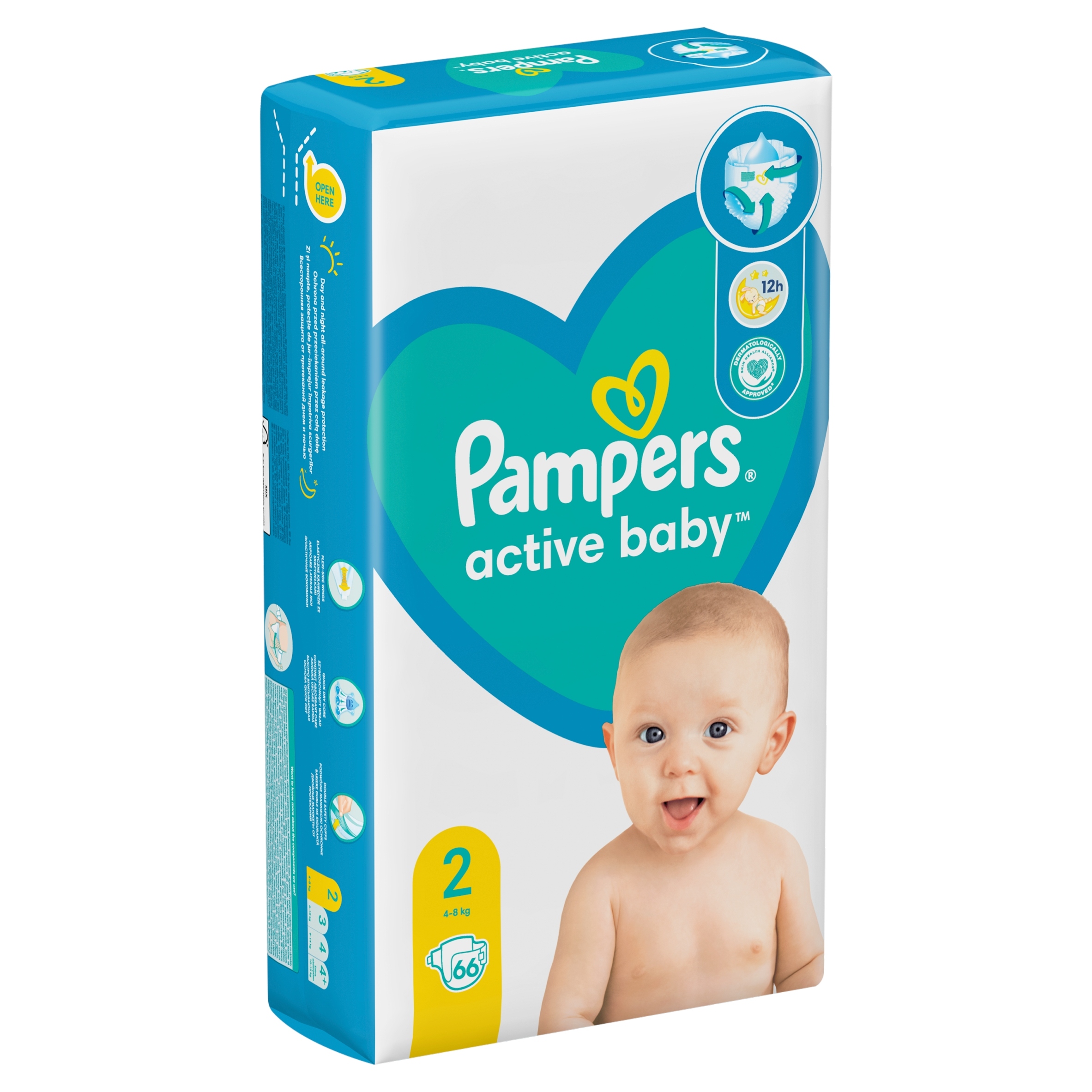 pampers mini 2 cena 66 szt