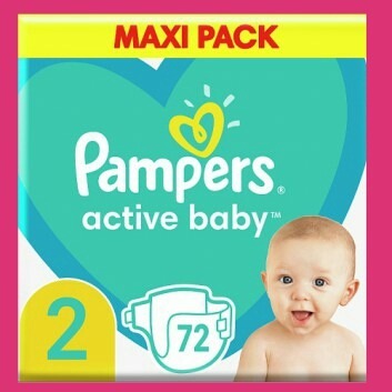 pampers mini 2 waga z opakowaniem