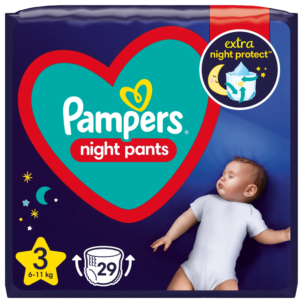 pampers na noc 5