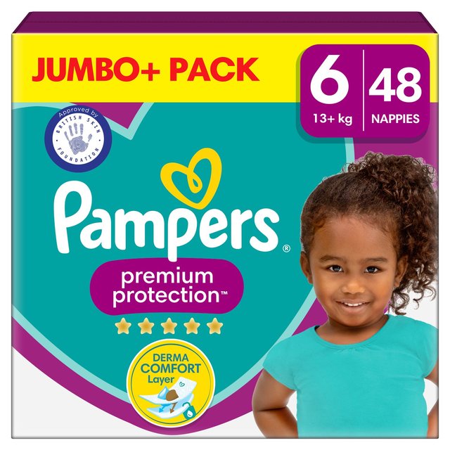 pampers nappies 6