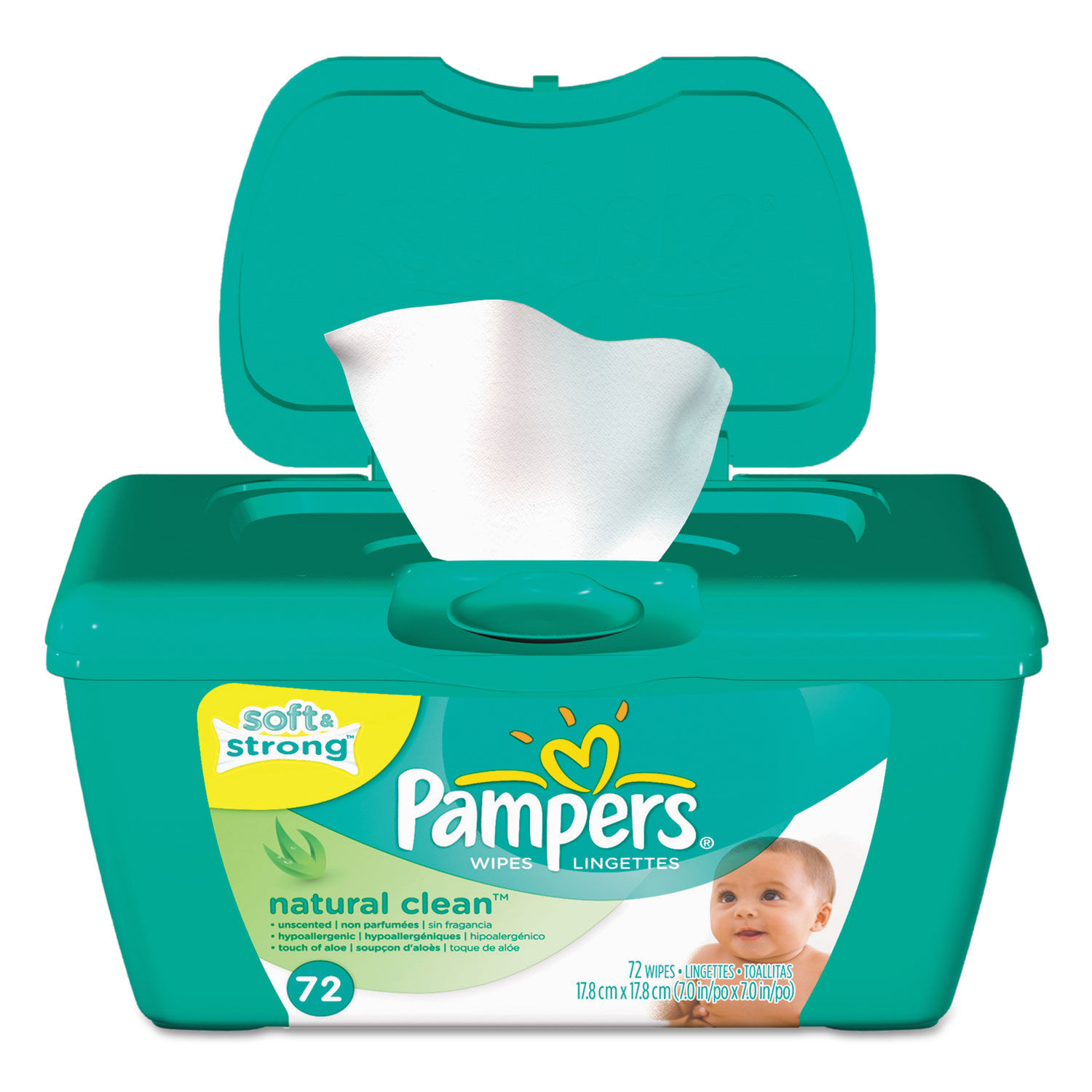 pampers natural clean baby wipes