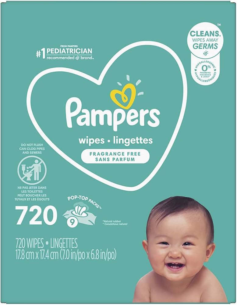 pampers natural clean chusteczki sroako