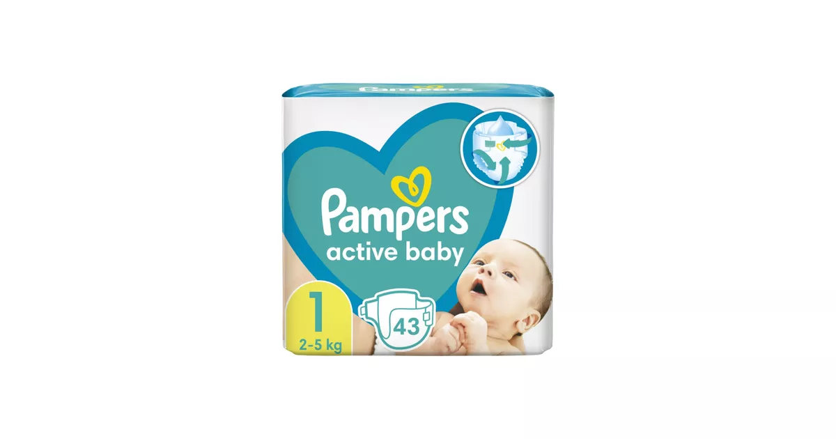 pampers new baby 43 szt cena