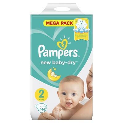 pampers new baby dry 2 144 promocja