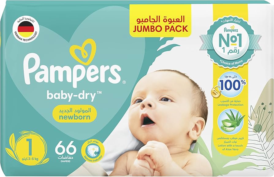 pampers new baby dry 2 66 szt