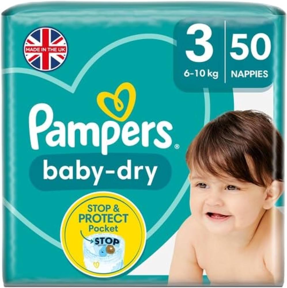 pampers new baby dry 3 midi