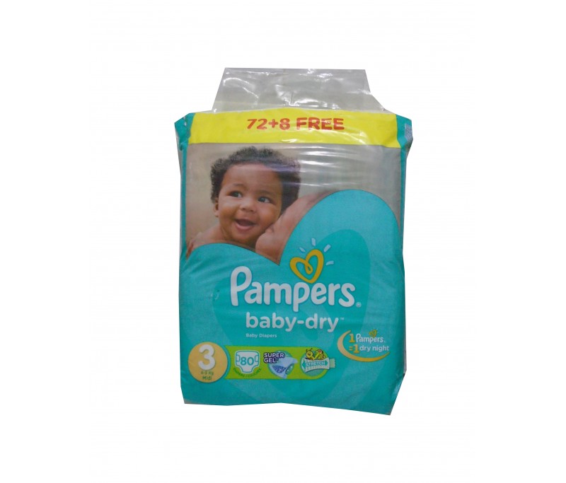 pampers new baby dry 3 midi