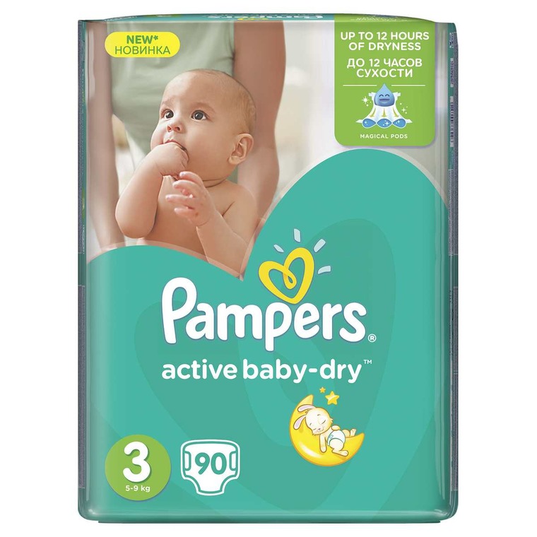 pampers new baby dry 3 smyk