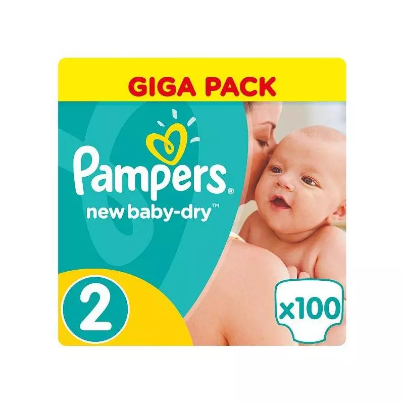 pampers new baby-dry rozmiar 2