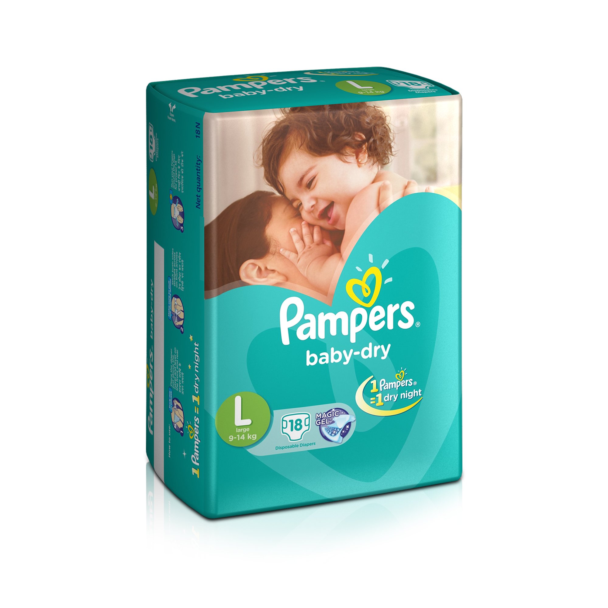 pampers od 9 lat do 18 lat