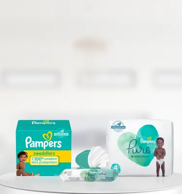 pampers official website