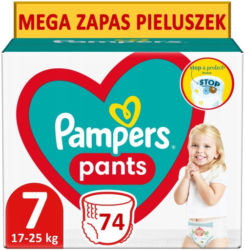 pampers opakowanie 74 szt