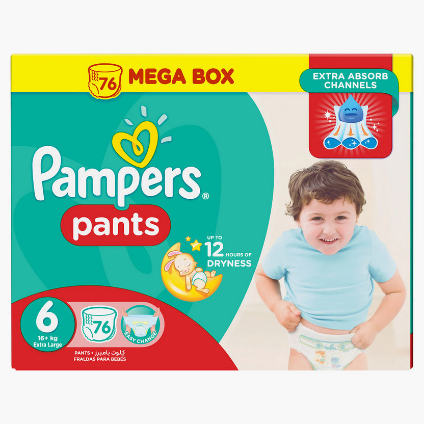 pampers pant mega box