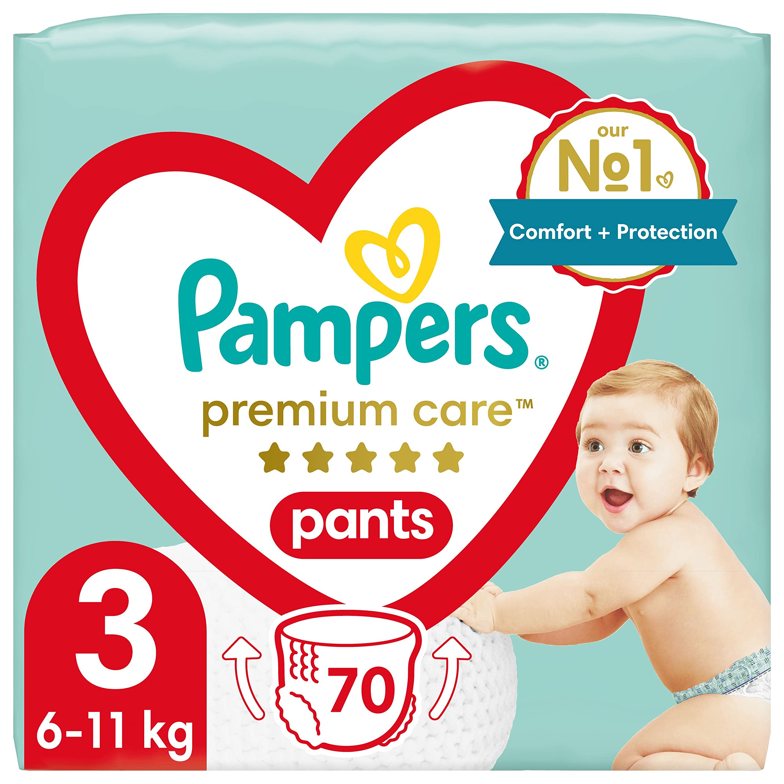 pampers pant zmienia kolor tasma z przodu