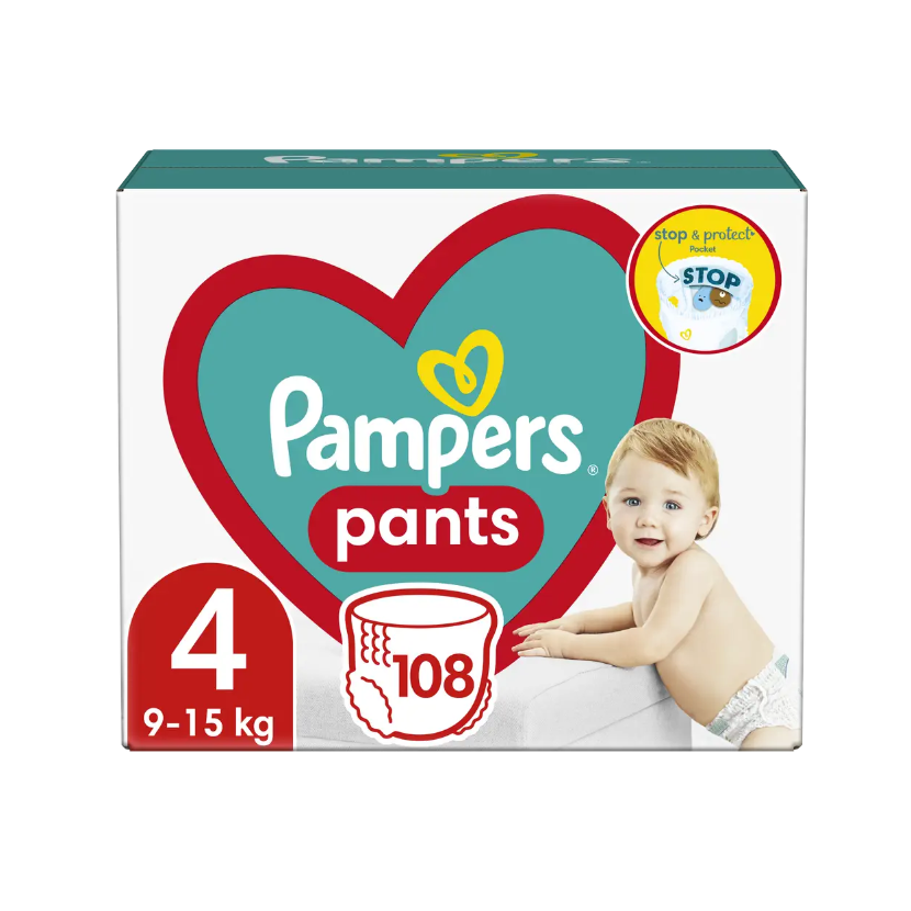 pampers pants 4 cena 24