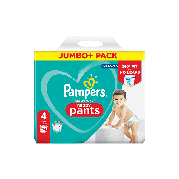 pampers pants 4 plus