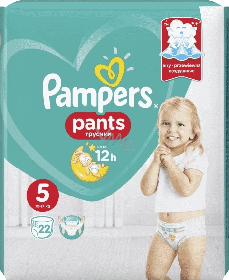 pampers pants 5 22 szt