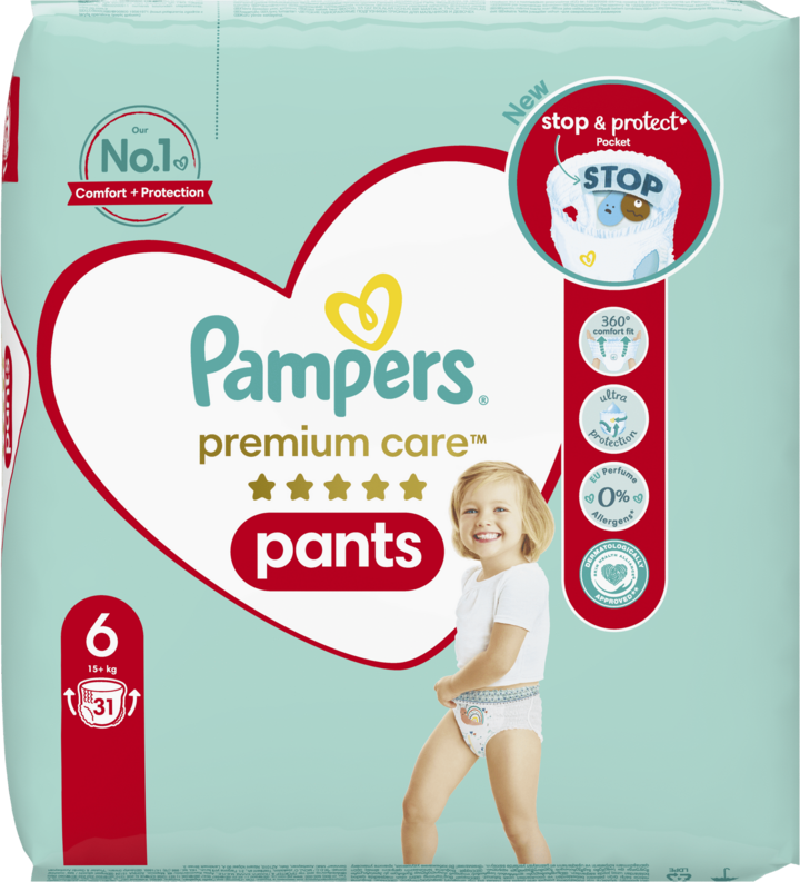 pampers pants 6 od jakiego wieku