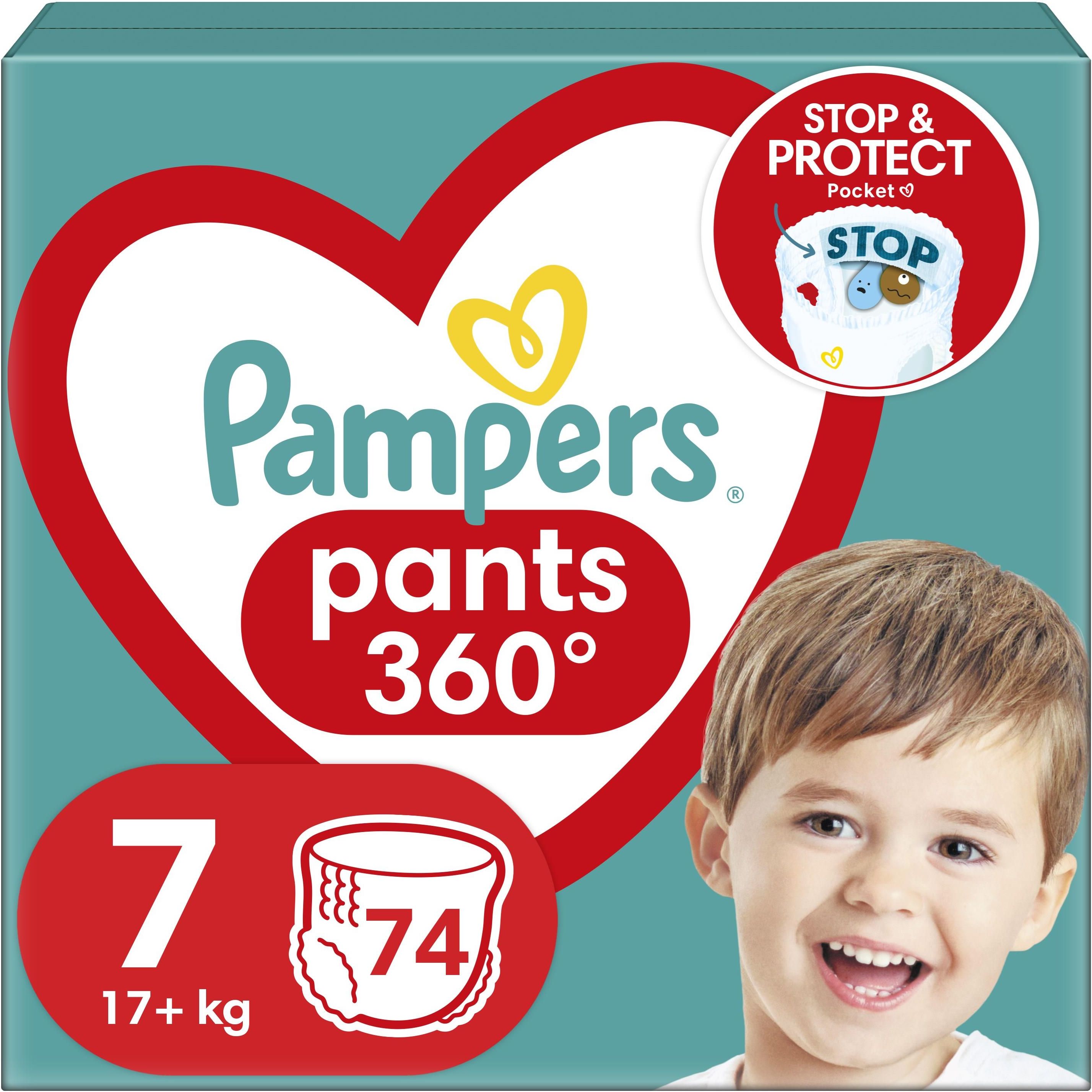 pampers pants 7 allegro