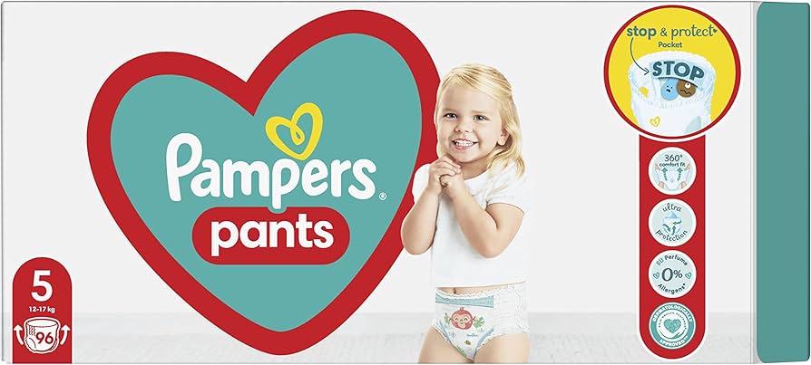 pampers pants 96 sztuk