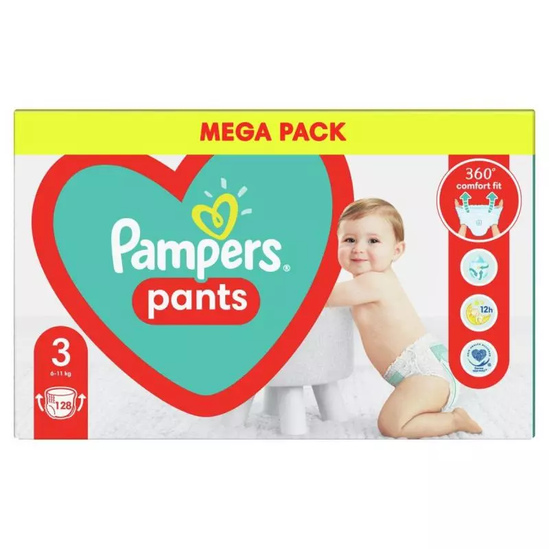 pampers pants pieluchomajtki 6