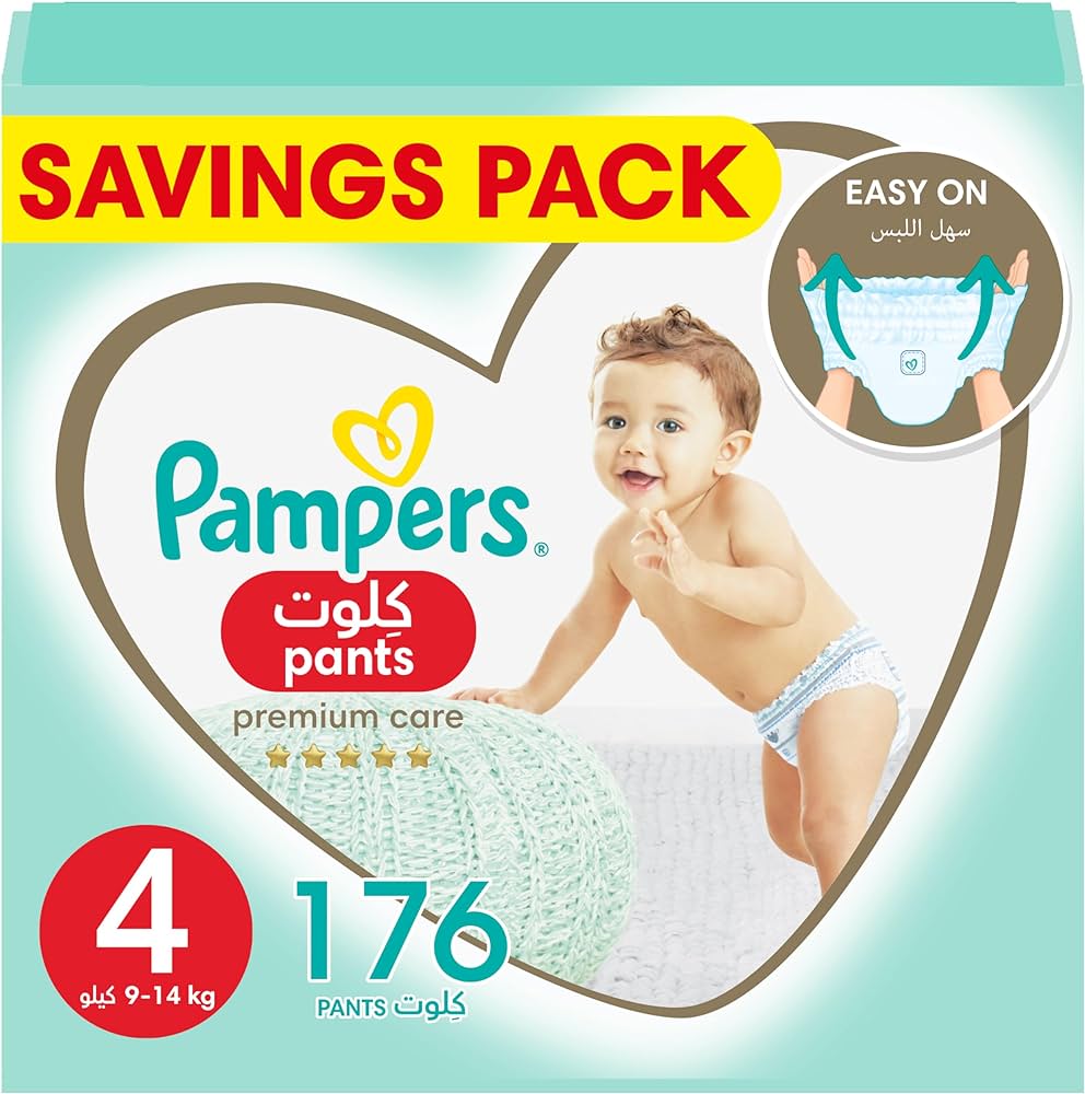 pampers pants premium care 4